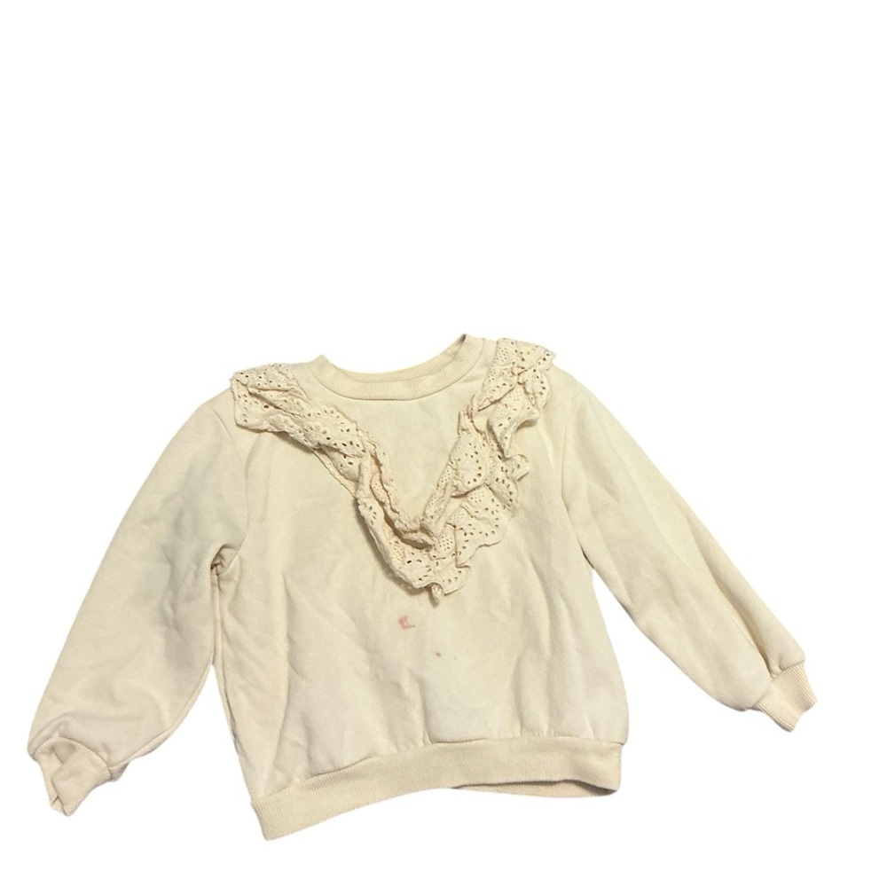 🩵H&M Cream Knit Sweater Soft Casual Top